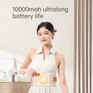 압도적인 36,000$mm^2$ 대면적 온열 & 720 RPM 듀얼 진동 케어: 글로벌 메인 제조사 TOHACHI 스마트 요추 마사지 벨트 W312