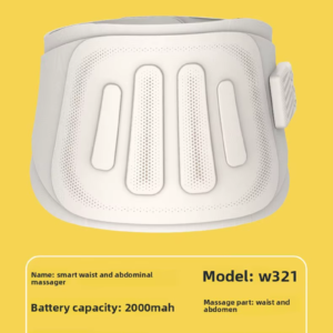 단순한 마사지를 넘어선 코어 강화 솔루션: K-웰니스 트렌드를 선도하는 초경량 스마트 요추 복부 보호대 W321